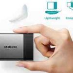 Samsung「Portable SSD T3」名刺サイズでも大容量！
