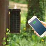「Solar Paper」2.5時間でフル充電するソーラー充電器