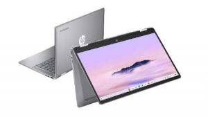 HP Chromebook Plus x360 14 top