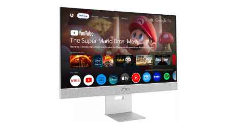 ASUS テレビ ZenScreen Smart MS27UC モニター Amazon.com: ASUS ZenScreen 27” 4K USB-C Smart Monitor
