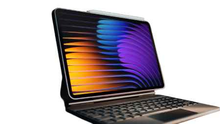 90%SIMフリーお絵かきipadスタンド型ハードケースキーボードペンシル