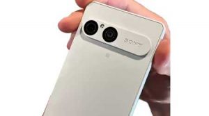 Xperia 10 VII 前面 ホワイトの外観